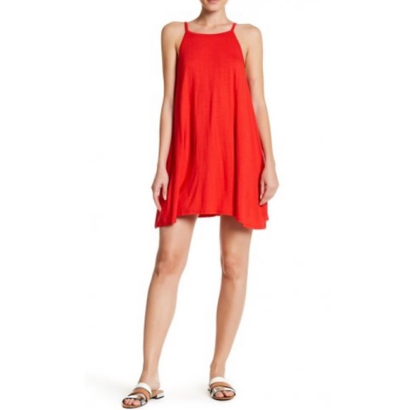 NWT Mauve Lattice Back Mini Swing Dress | Size Medium - Picture 10 of 12